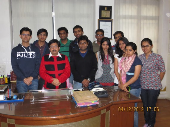 With the ujjain collector