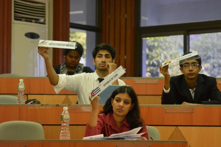 Participants in Model United Nations
