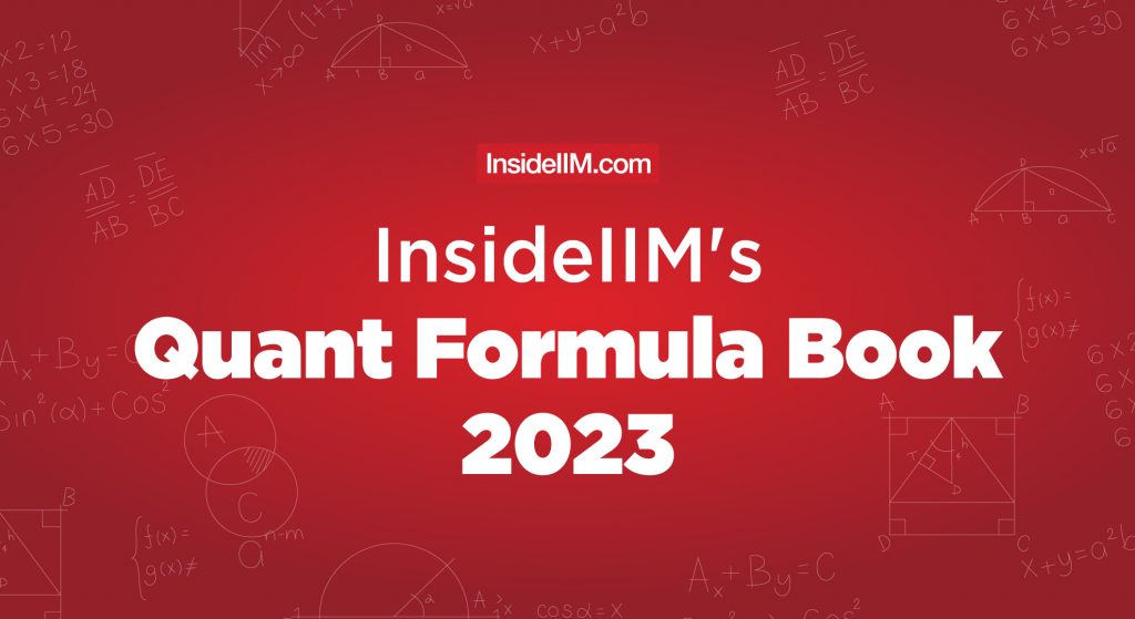 InsideIIM's Comprehensive Quant Formula Cheat Sheet For MBA Entrance Exams