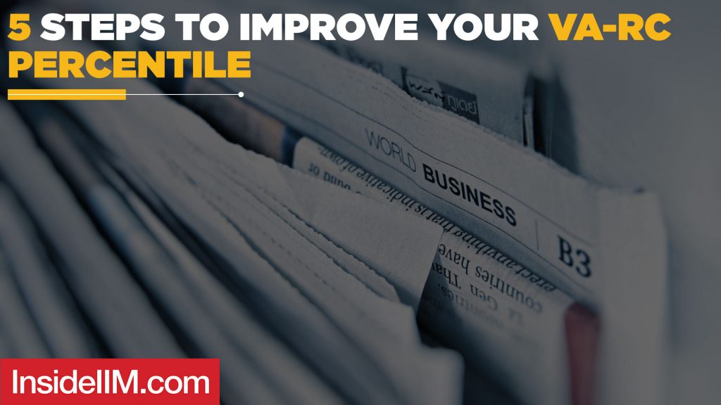 5 Steps To Improve Your VA-RC Percentile | CAT 2021