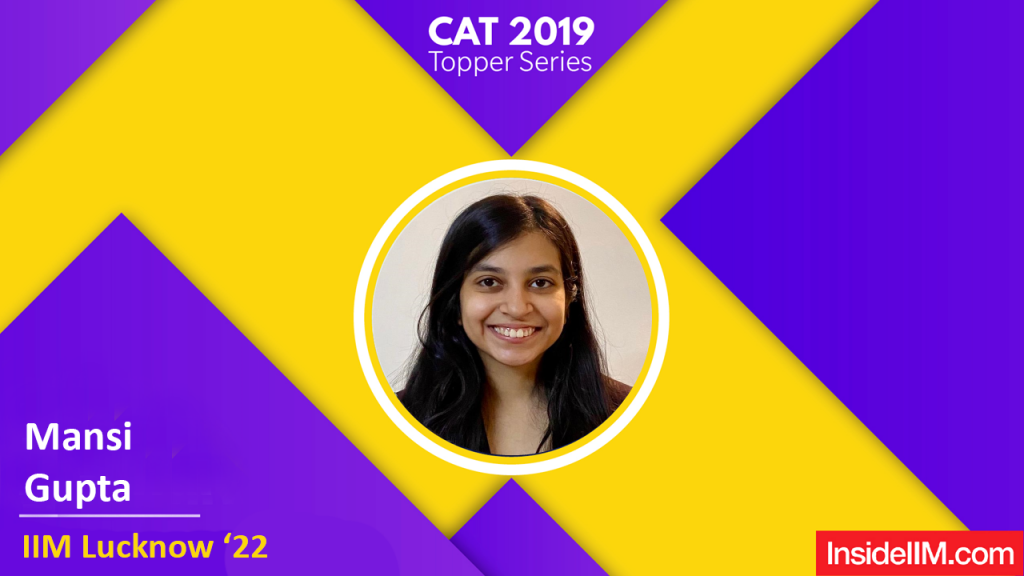 Completing The CAT Syllabus Is A Myth | Mansi Gupta, IIM Lucknow '22