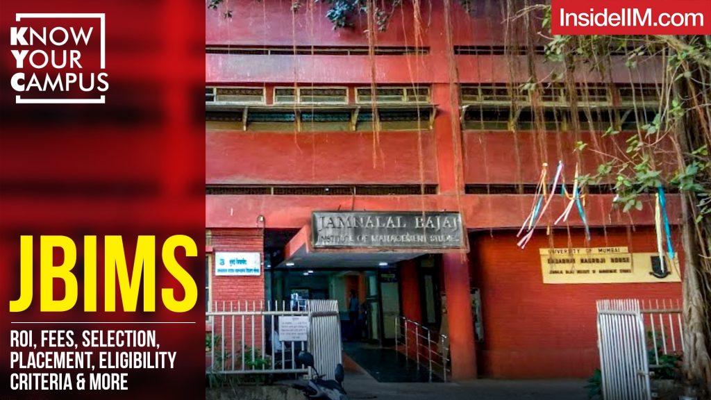 JBIMS: ROI, Fees, Placement, Campus Life, Selection Procedure and More| Know Your Campus