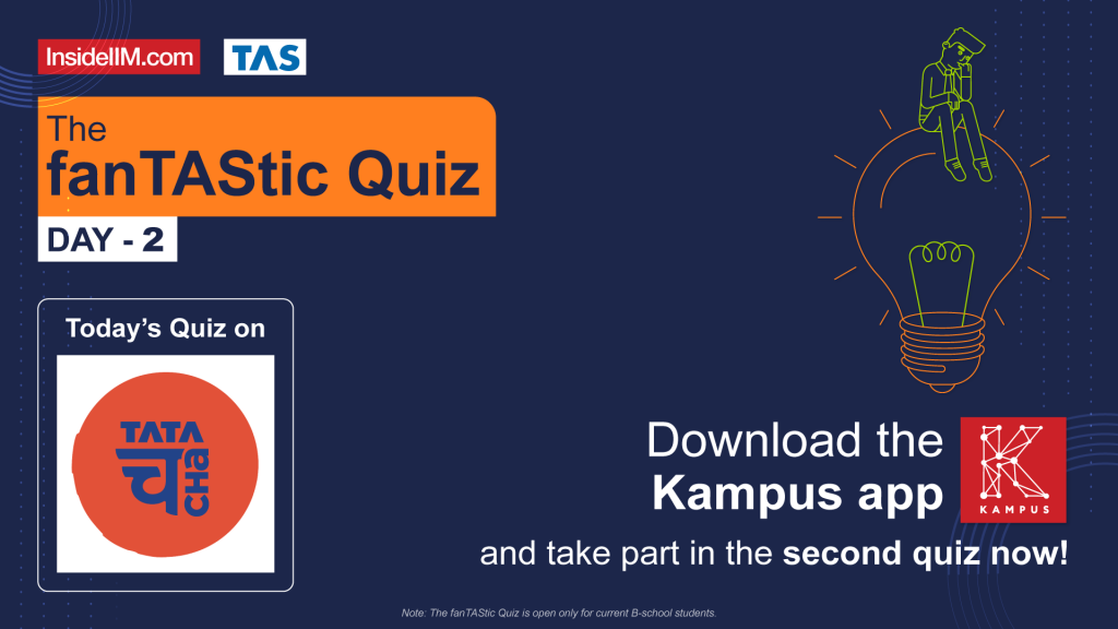 Take A Sip Of Tata Cha And Join The fanTAStic Quiz on Day 2. Take The Second Quiz Here.