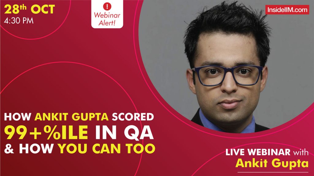How Ankit Gupta Scored 99+ Percentile In QA, And How You Can Too