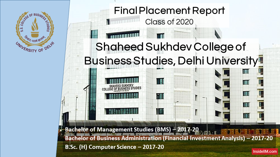 Highest Salary At SSCBS - 18 LPA | BMS, BBA, B.Sc. Final Placement Report - Class of 2020