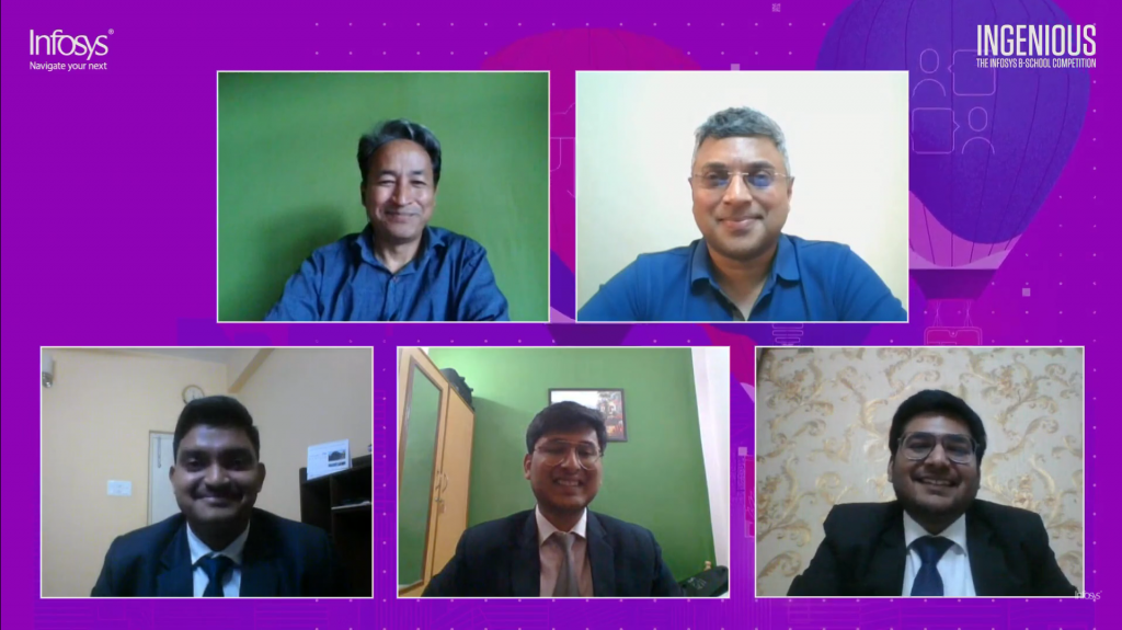 Infosys Ingenious 2020 Journey - Team Arihant, National Runner’s Up