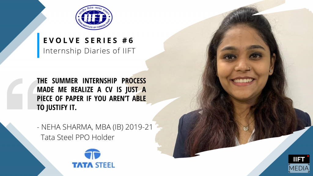 A Winner Is Just A Loser Who Tried One More Time - Neha Sharma, Tata Steel PPO Holder - Evolve Series #6