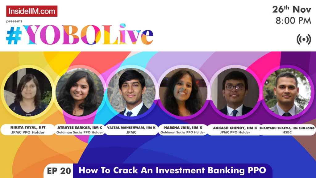 How To Crack An Investment Banking PPO Ft. JP Morgan, Goldman Sachs, HSBC