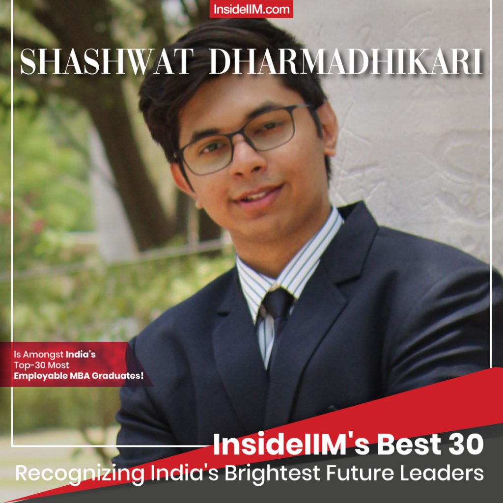 I Got 1st Place In A Radio Jockeying Competition - Shashwat Dharmadhikari, XLRI Jamshedpur, InsideIIM’s Best 30
