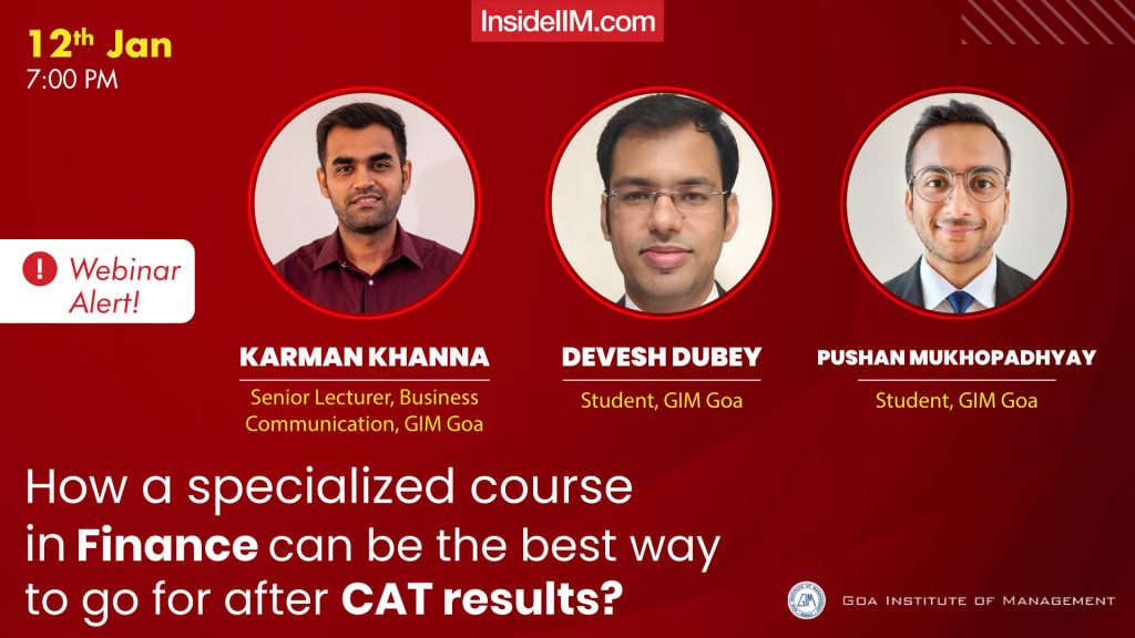 Why You Should Go For A Specialized Finance Course After Your CAT Results?