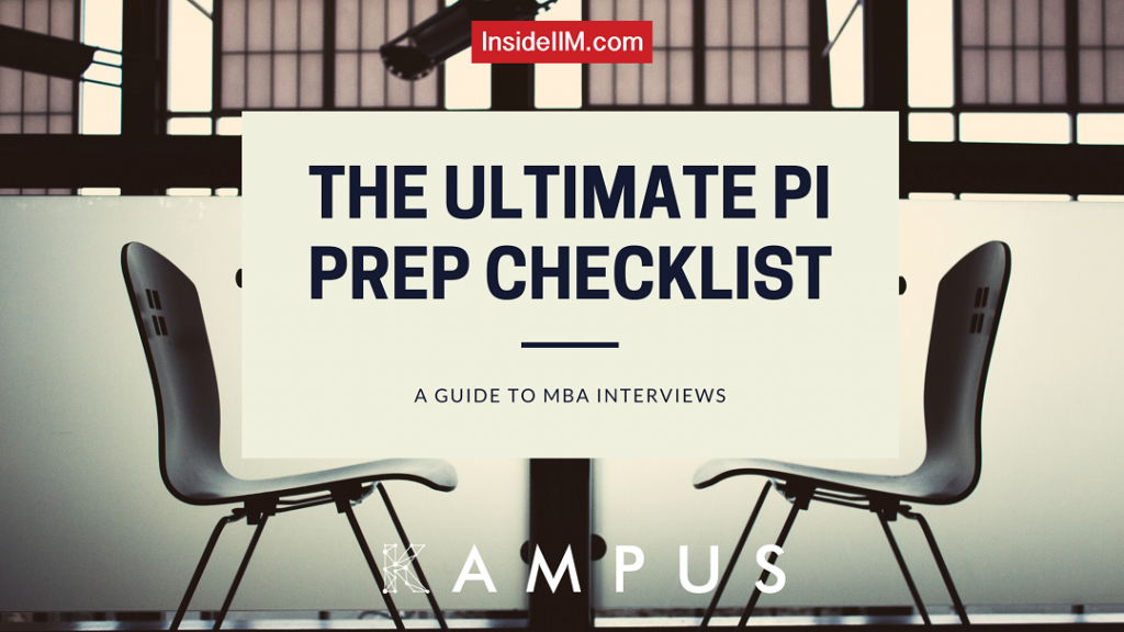 Your Ultimate Personal Interview Prep Checklist 2022