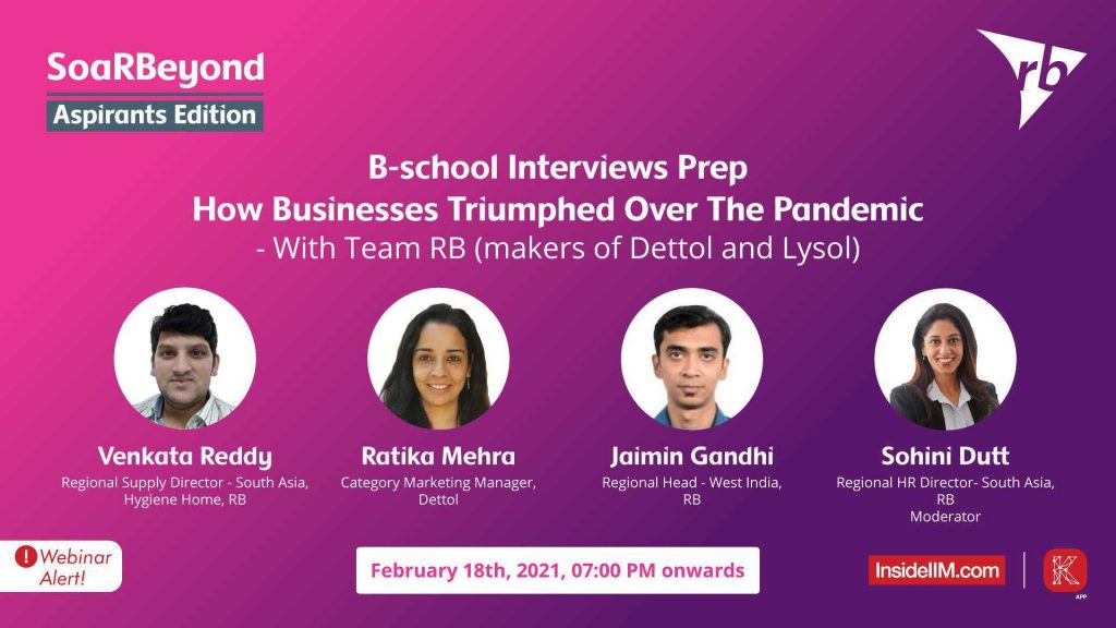 Your Ultimate Guide To Cracking Your Dream B-school. Time to SoaRBeyond with RB. Register Now!