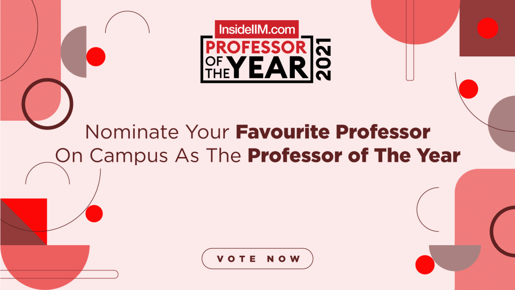 Nominate Your Favourite Professor On Campus As The Professor of The Year | Professor of The Year - 2021