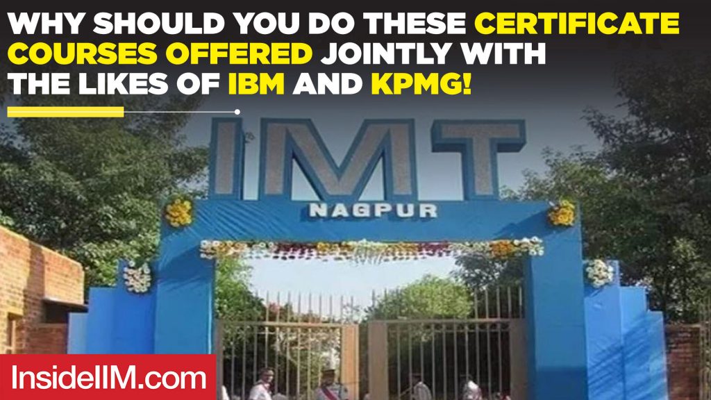 Why Should You Do These Certificate Courses Offered Jointly With The Likes Of IBM And KPMG!