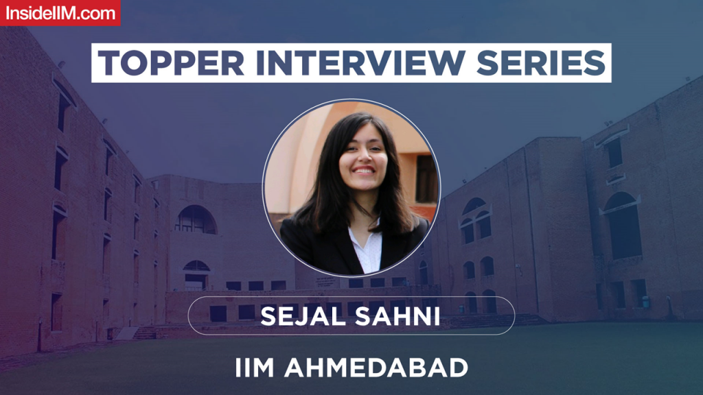 How I Scored 99.67%ile In My First CAT Attempt Without Coaching - Sejal Sahni, IIM A'23