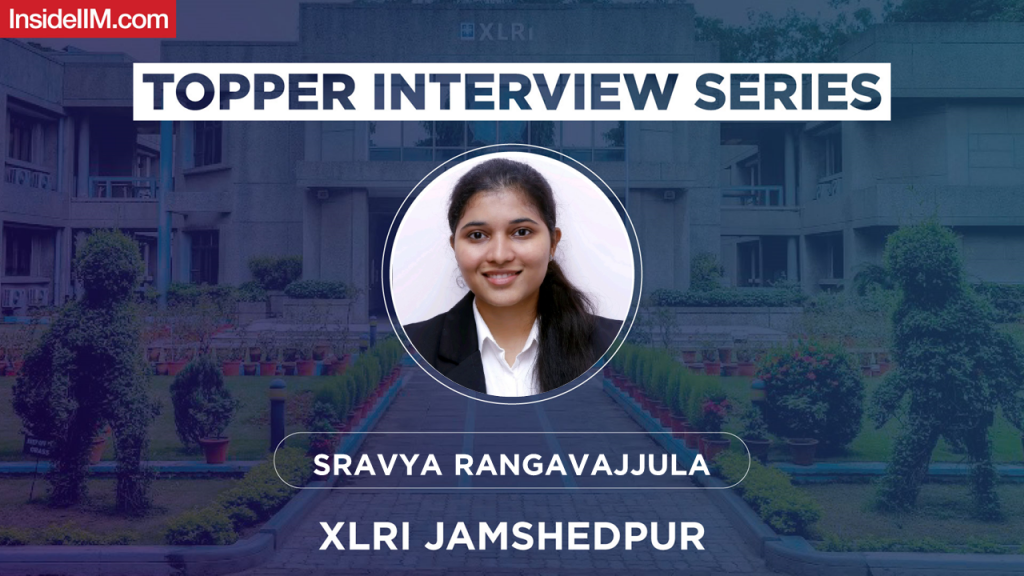 XAT 2022 Preparation Guide And Advice By Sravya Rangavajjula, XLRI'23