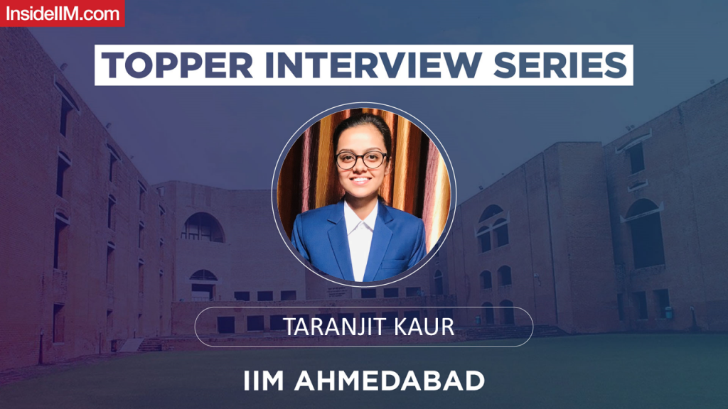 "From Scoring 63.07%ile In My First Attempt To Making It To IIM Ahmedabad" - Taranjit Kaur, IIM A'23
