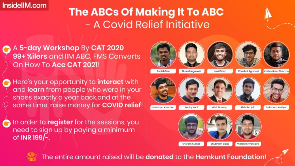 The ABCs Of Making It To ABC - A Covid Relief Initiative