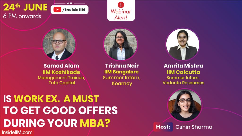 Does Your Pre-MBA Work Ex Affect Your B-School Placement?