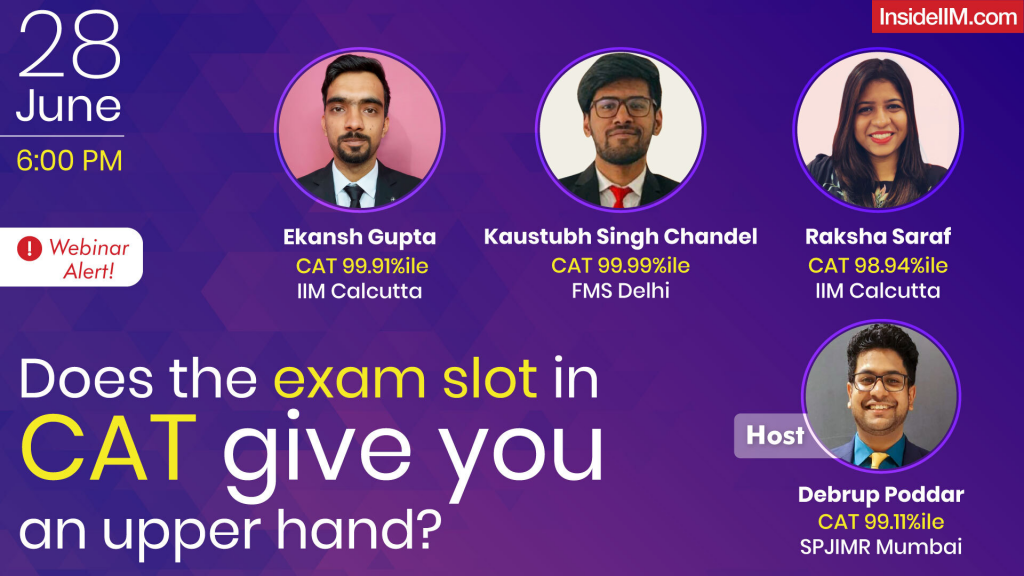 IIM C And FMS Delhi Students On The Importance Of Slots In CAT | Does It Really Matter?