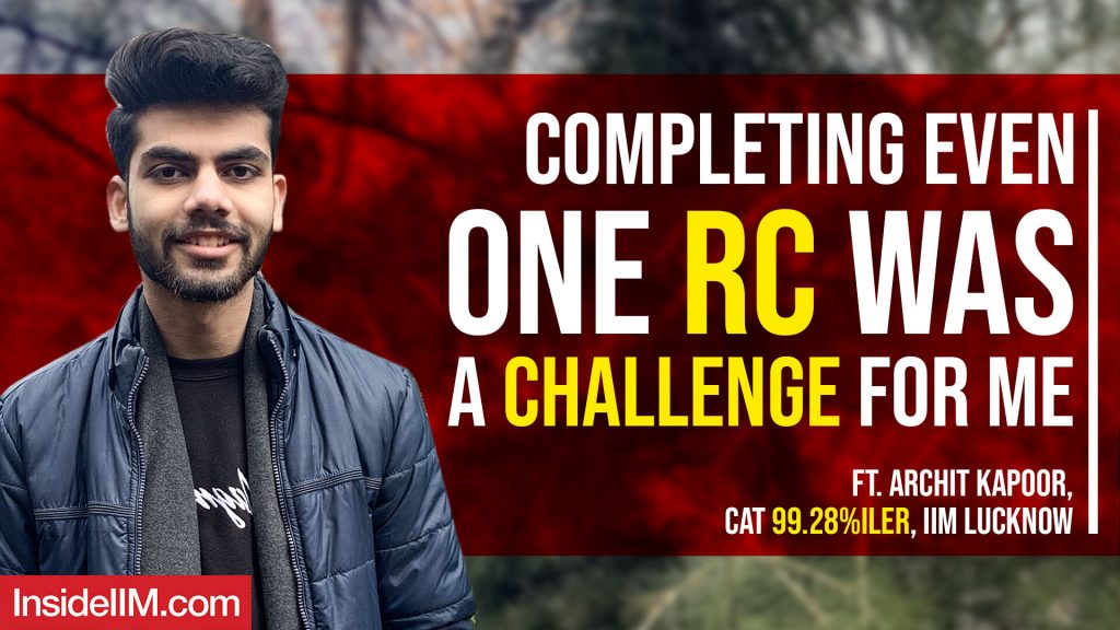 From Struggling With VARC To An IIM | How A Commerce Grad Scored 99+ile And Cracked IIM L