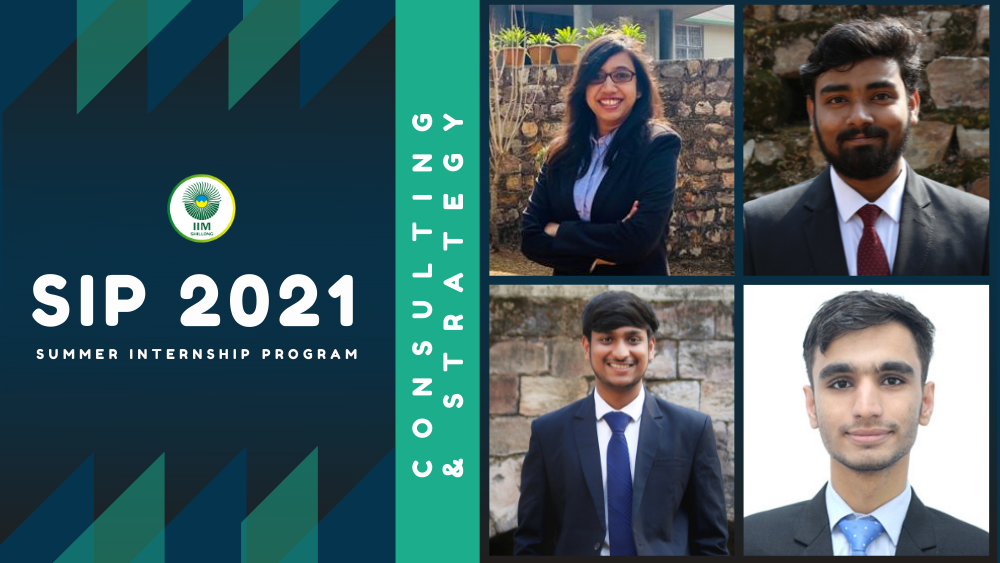 IIM Shillong Summer Internship Diaries 2021 | Consulting & Strategy