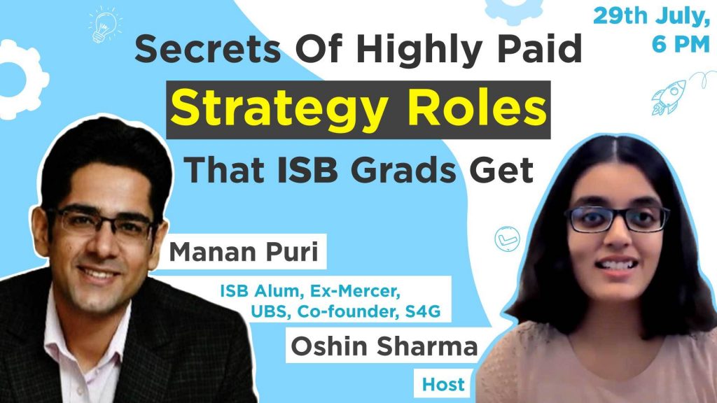 Strategy & Chief Of Staff Roles Decoded | Growth, Experience, Skills Needed Ft. Manan P, ISB Alum