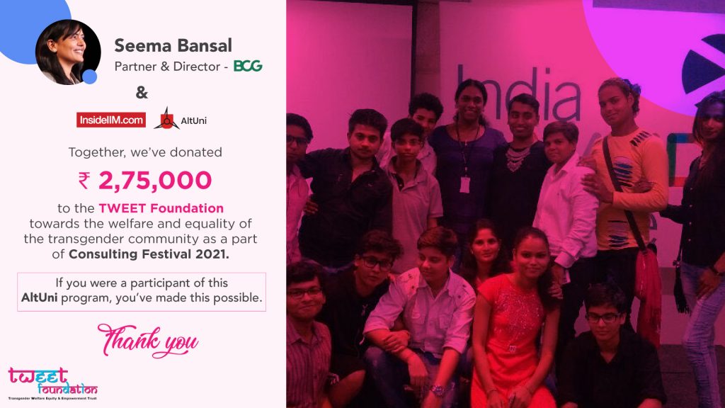 How BCG & AltUni By InsideIIM Are Contributing To Transgender Equity