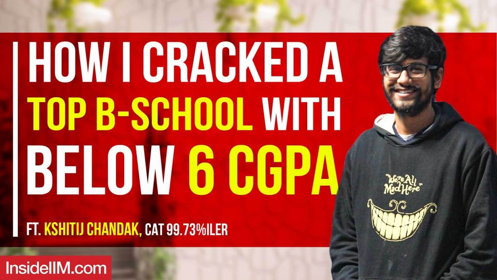 Can You Get Into FMS Delhi With Below Average Marks? Ft. Kshitij Chandak, CAT 99.73%iler