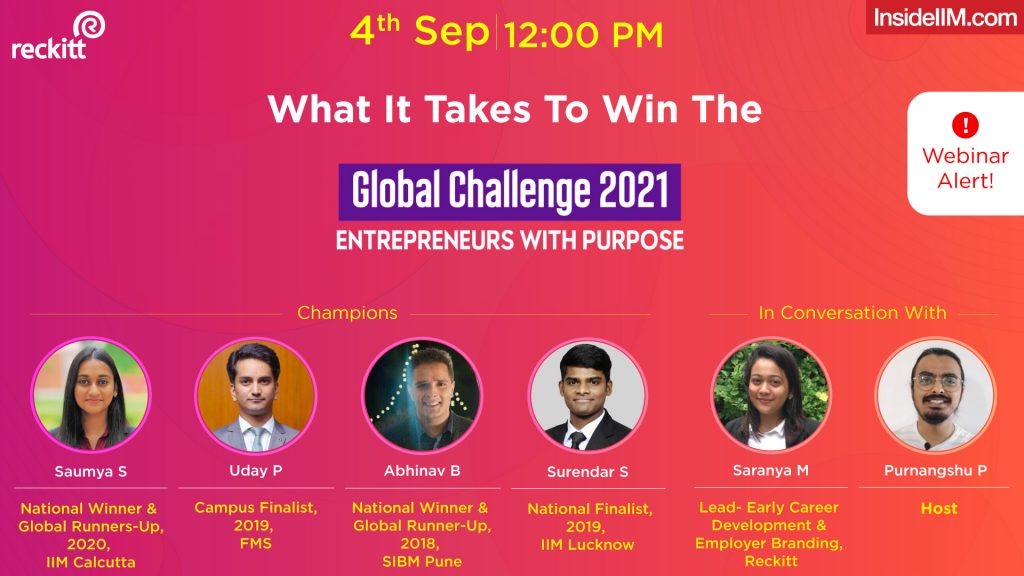 Meet The Reckitt Global Challenge National Winners & Runners Up | Your Chance To Win Big. Register Now!
