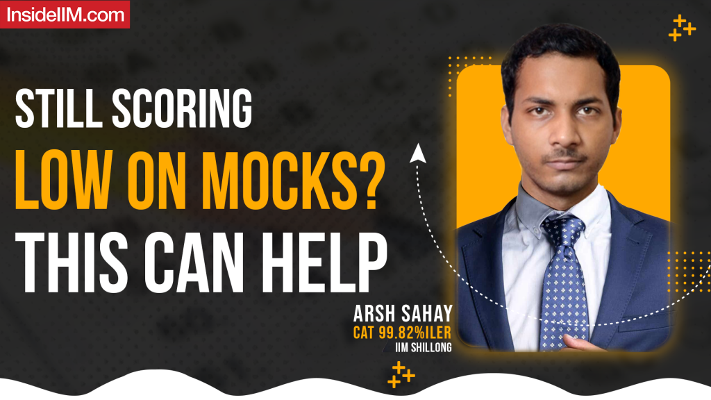 Always Prefer DI Over LR Sets In CAT, Ft. Arsh Sahay CAT 99.82%iler