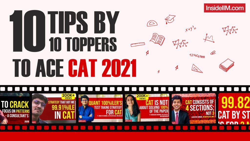 Top 10 Tips From 99+%ilers To Ace CAT 2021