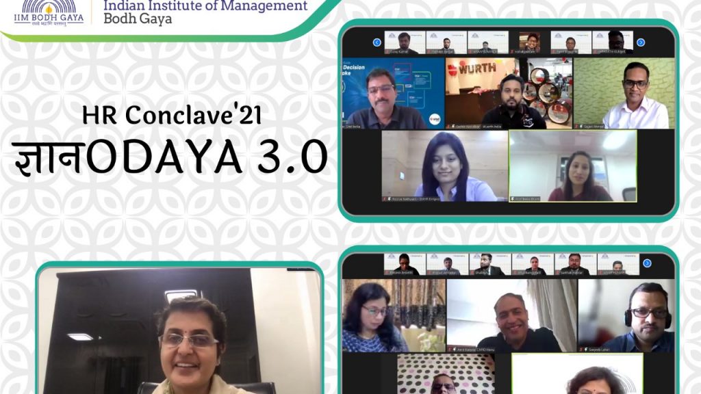 GYANODAYA 3.0 - HR CONCLAVE ‘21, IIM Bodh Gaya