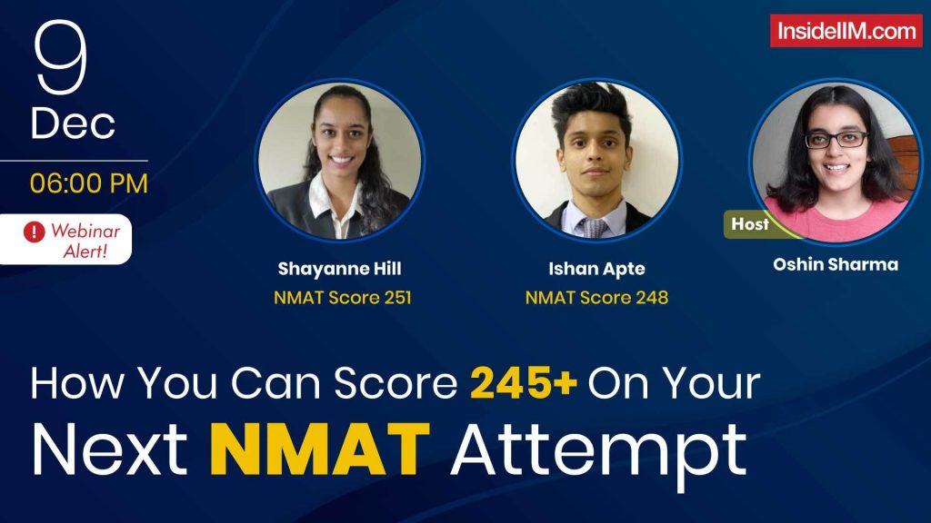 How I Went From 180 To 248 On NMAT | Toppers’ Tips To Ace NMAT
