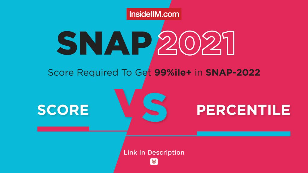 SNAP 2021: Score Vs Percentile And Pattern