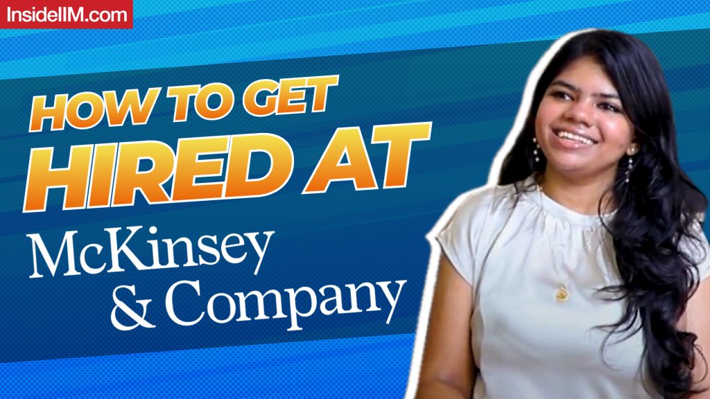 How I Converted My Internship At McKinsey & Co. Into A PPO | Great Lakes (GLIM) Chennai
