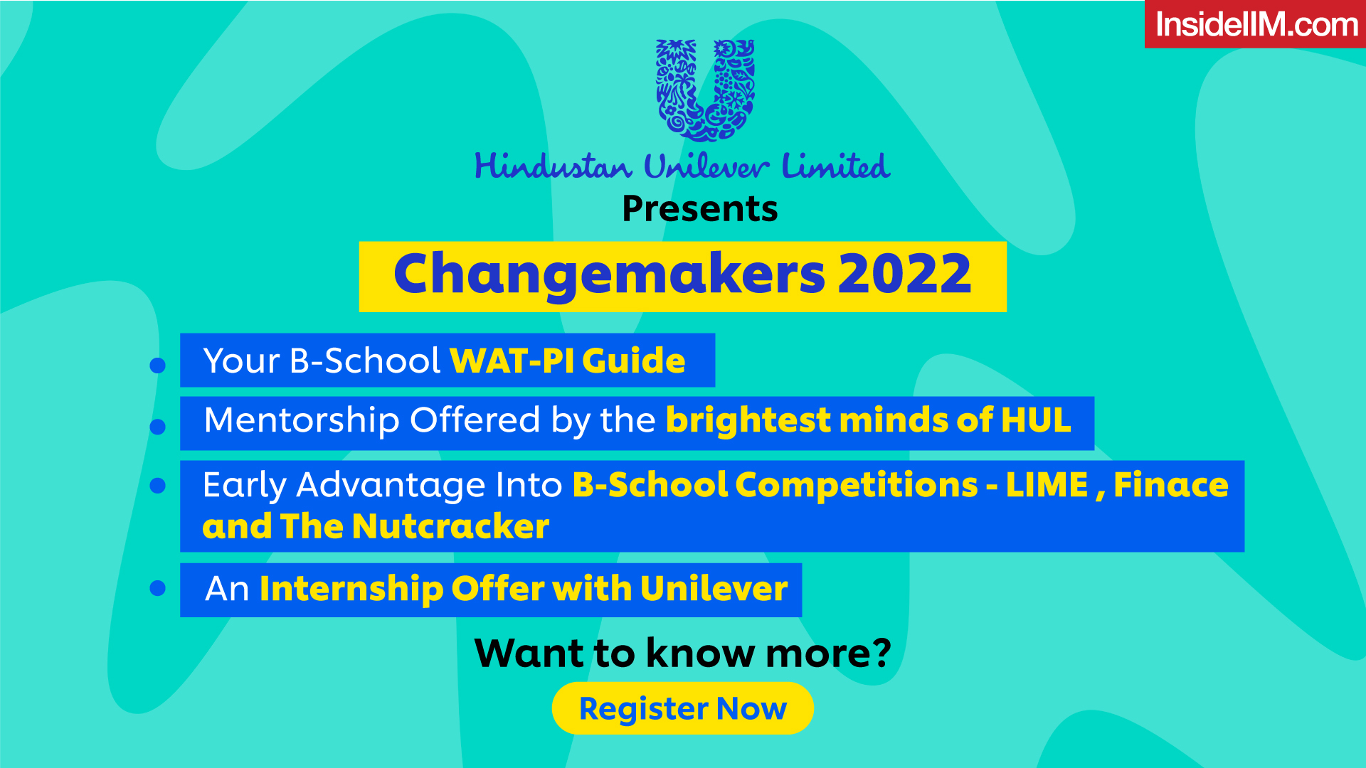 HUL Changemakers 2022 - Register Now!
