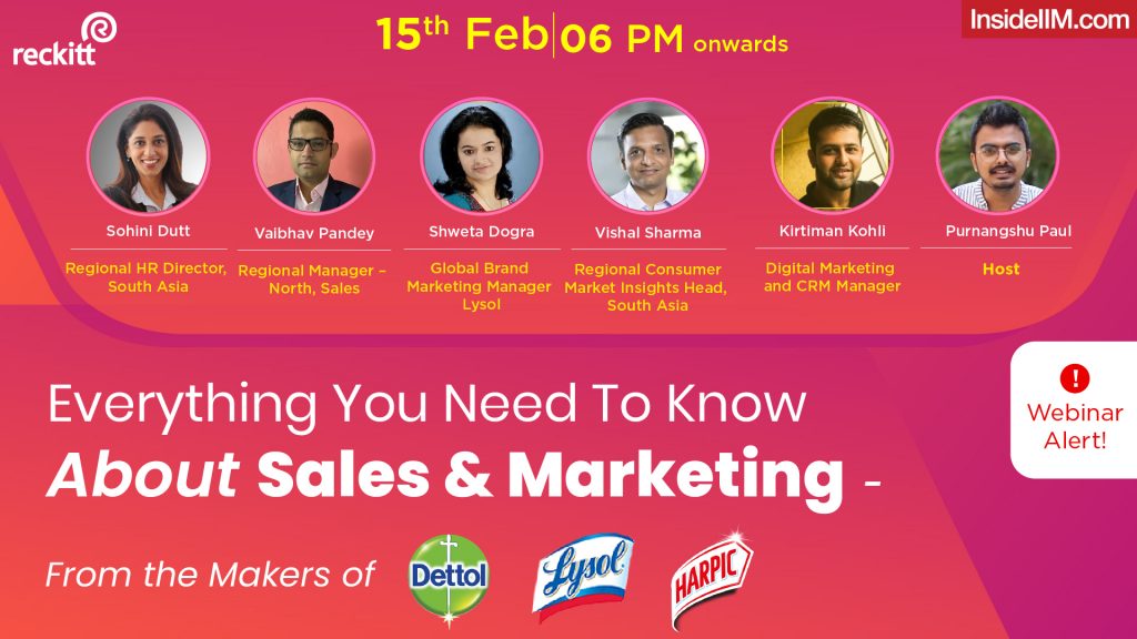 Want To Make A Sales & Marketing Career? Secret Behind Building Trusted Brands From Reckitt Leaders