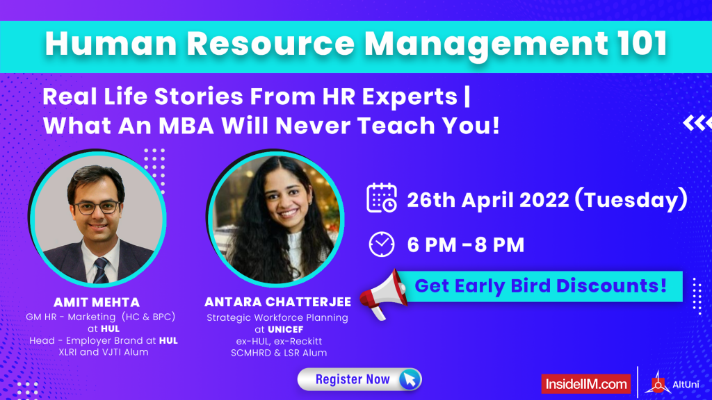 What An MBA Will Never Teach You! | Real-Life Stories From HUL & UNICEF HR Experts