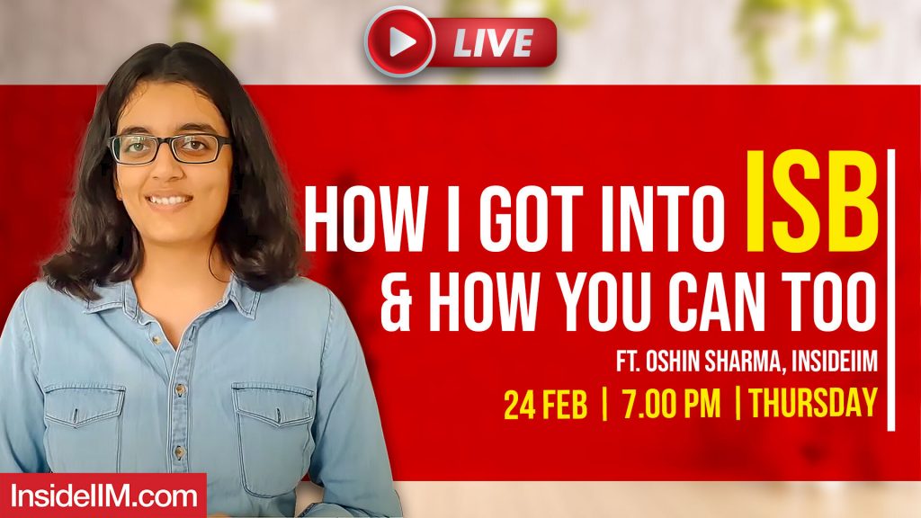 I Wanted To Give Up After My 2nd Failed Attempt - Oshin Sharma, ISB