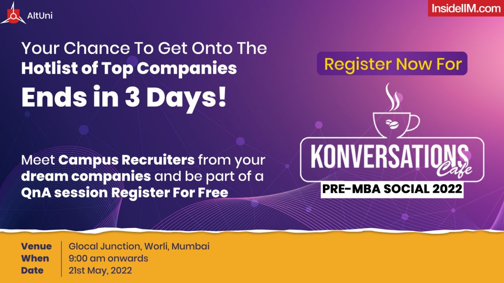 Be On The Summer Hotlist of Accenture Strategy, Shell and J&J |Pre MBA Social 2022