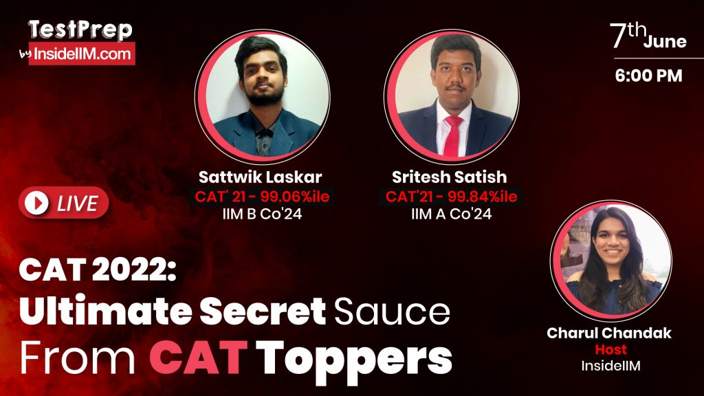 Ace CAT in 6 Months | How To Prepare For CAT Starting From June Ft. IIM A, B Students
