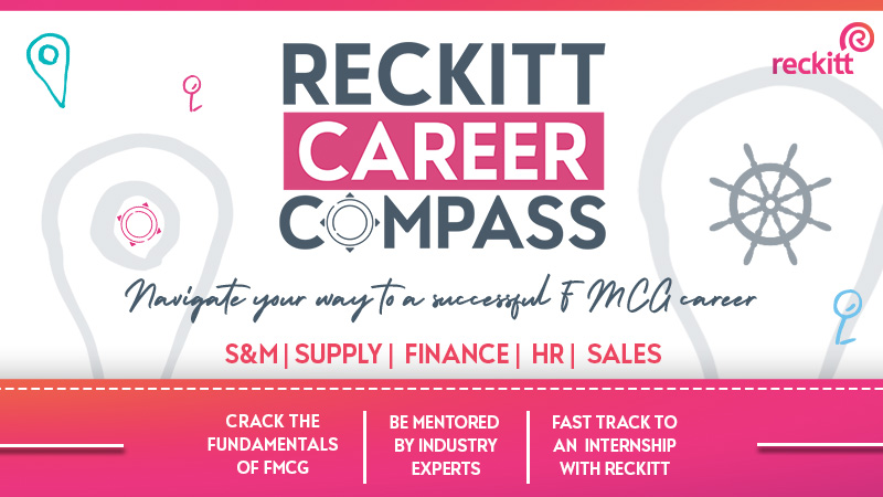 A Career Compass That Can Lead You To The Right Direction. Register Now To Fast Track Your Internship With Reckitt
