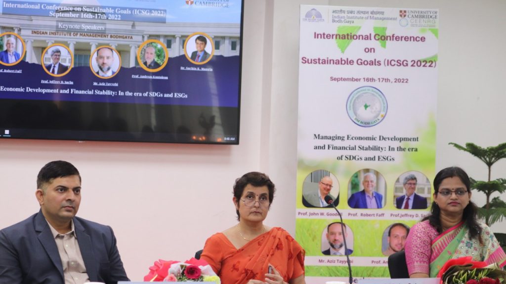 IIM Bodh Gaya Organized "International Conference On Sustainable Development Goals" In Collaboration With University Of Cambridge