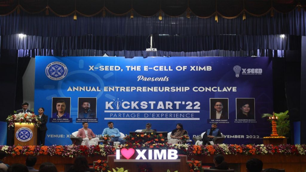 XIM Hosts Annual Entrepreneurship Conclave: KICKSTART 2022