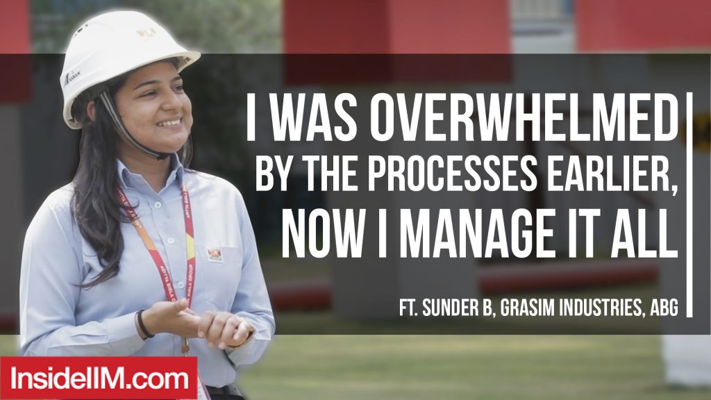 How This Engineer Is Making Herself Future-Ready, Sunder B, Grasim Industries, Aditya Birla Group 