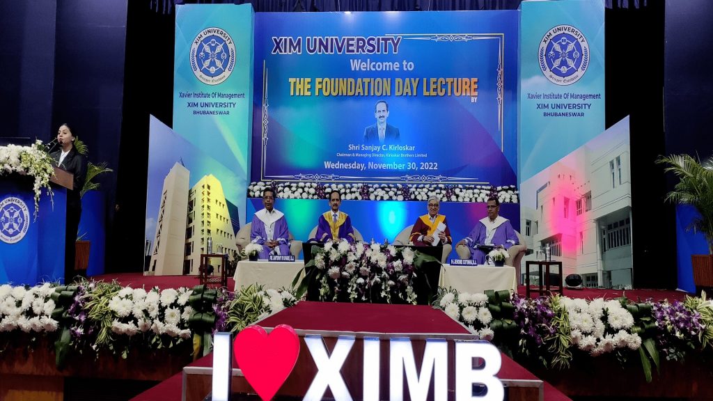 XIM Celebrates Foundation Day Ceremony