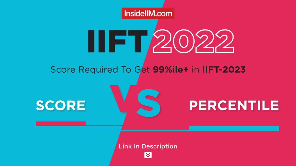 IIFT 2022 Score Vs Percentile - Score Required To Fetch 99 Percentile In IIFT
