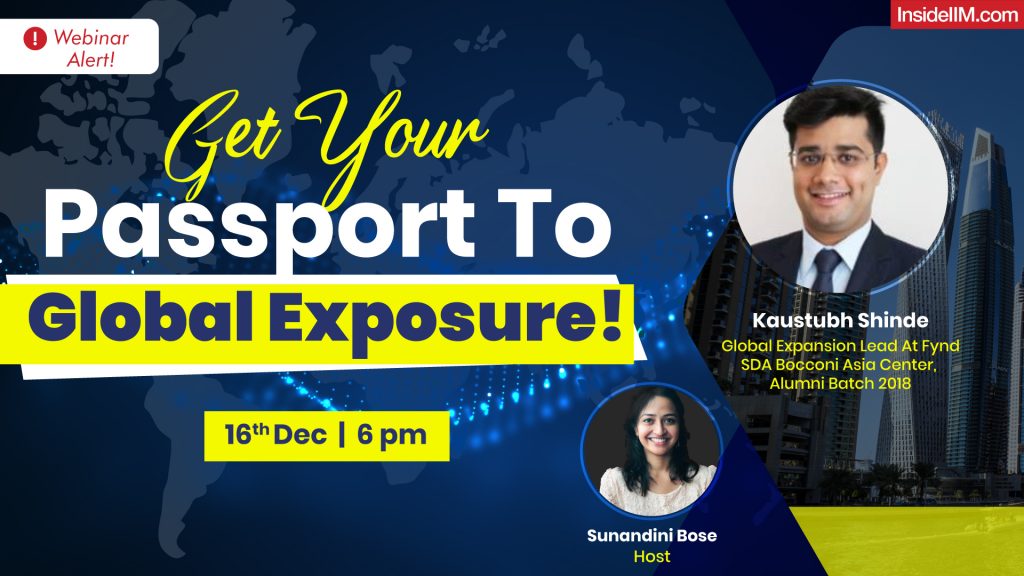 Bring A Global Perspective To Indian Soil | MBA With International Immersion