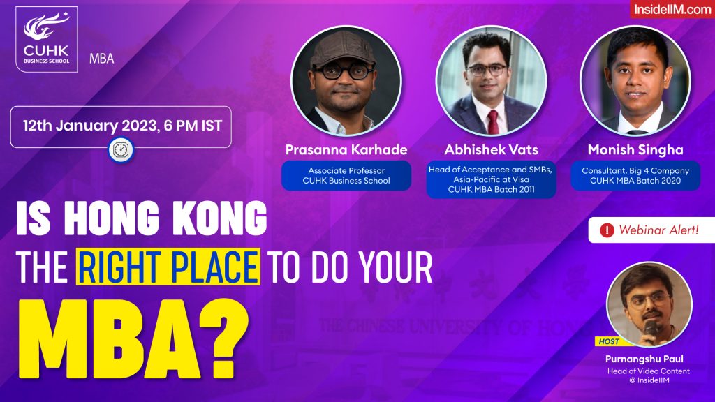 MBA: India or Abroad? Career Growth, ROI, Culture Shock & More, Ft. CUHK